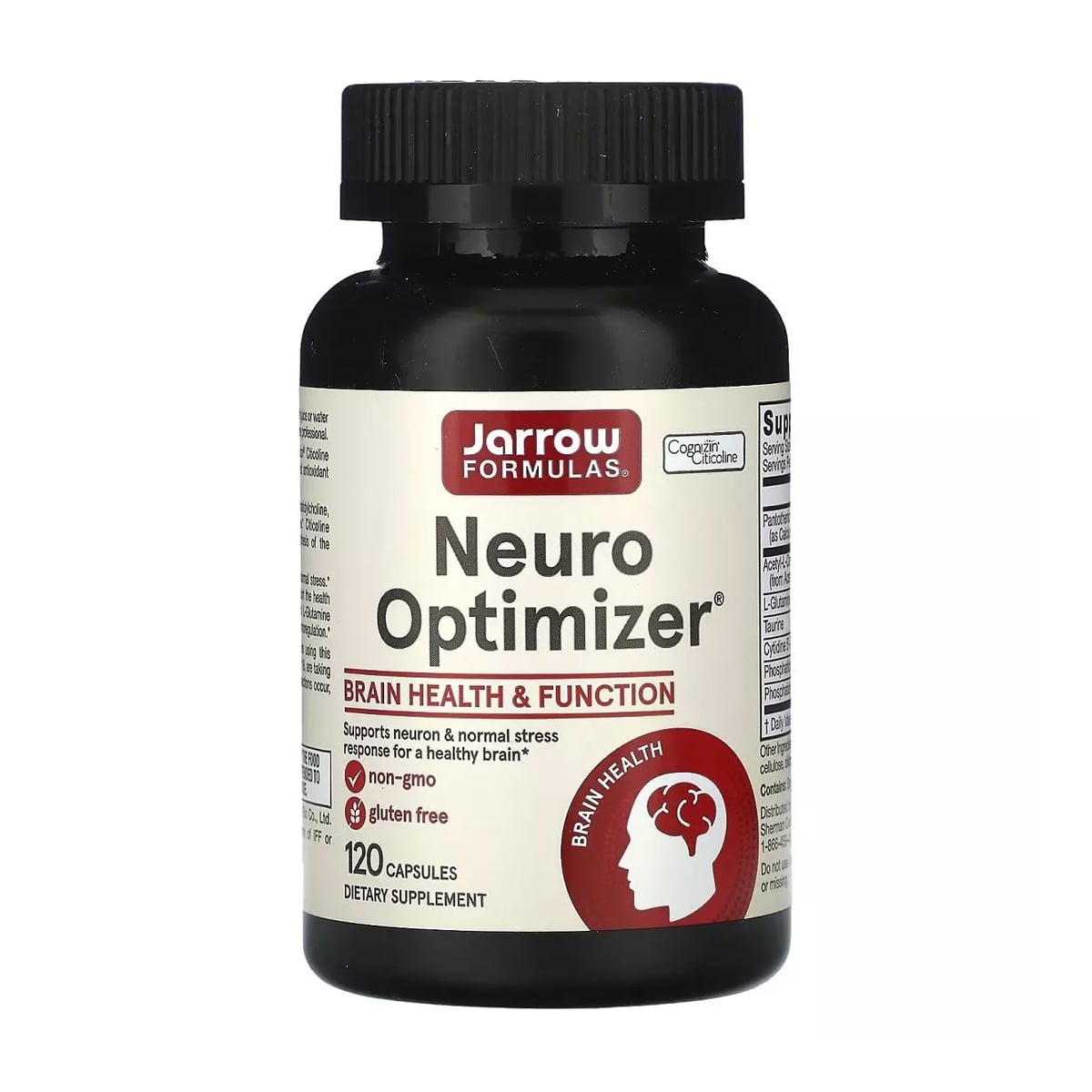 Нейрооптимізатор Jarrow Formulas Neuro Optimizer, 120 капсул