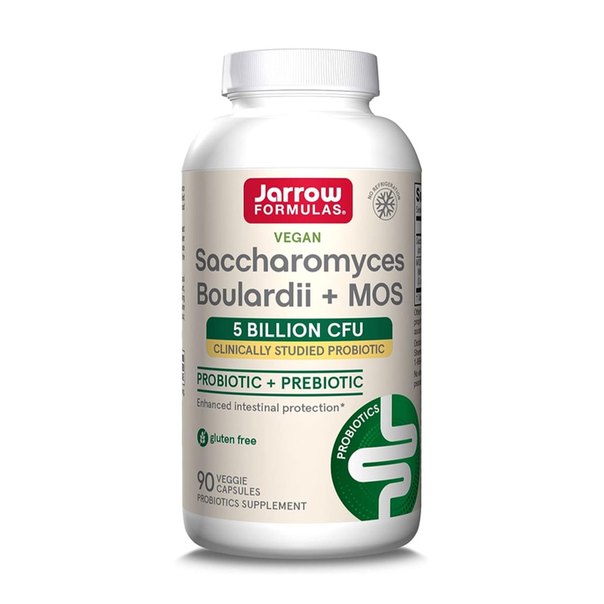 Сахароміцети буларді Jarrow Formulas Saccharomyces Boulardii + MOS, 90 вегетаріанських капсул